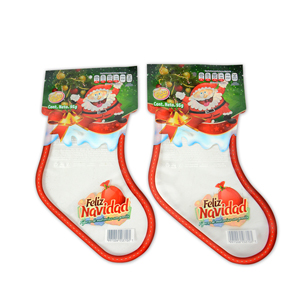 Christmas stocking shape bag for Christmas promoti