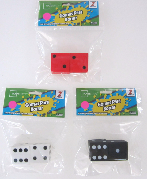 BTS DICE SHAPED ERASER