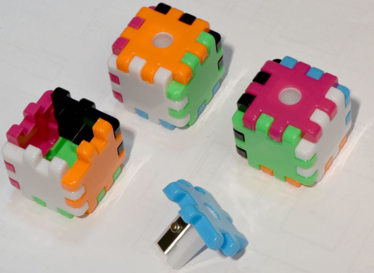 BTS 1PC  BUILDING BLOCK SHAPE SHARPENER