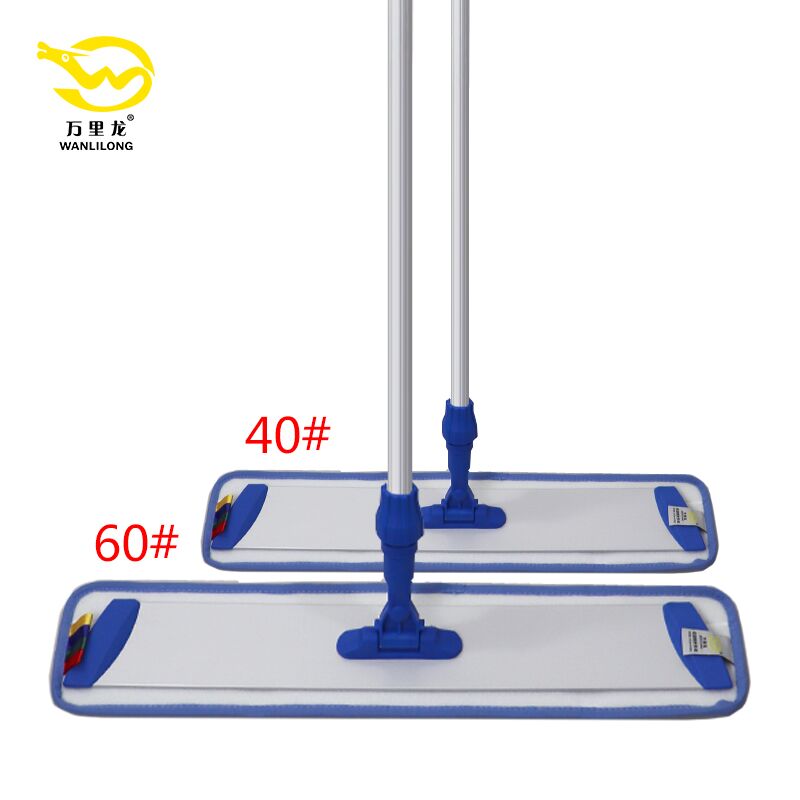 Microfiber flat mop