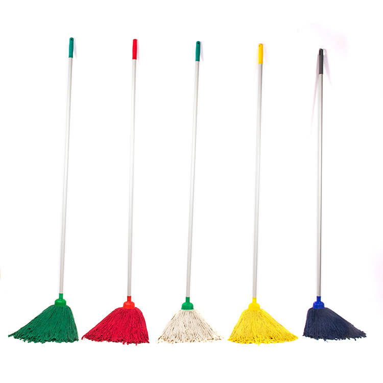 Round cotton plastic socket wet mop