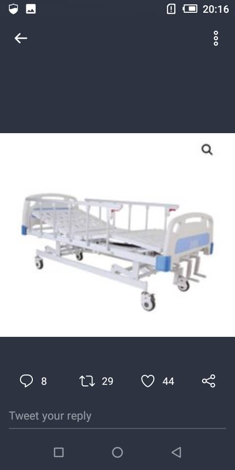 hospital bed