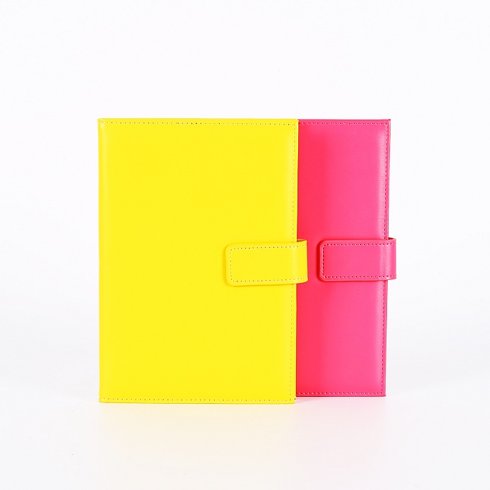 Promotional soft leather cover business PU noteboo