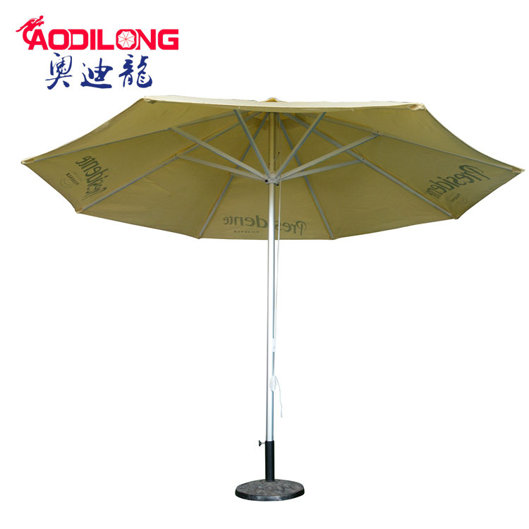 BIG 3.5M ALUMINUM GARDEN UMBRELLA PROMOTION DESIGN 