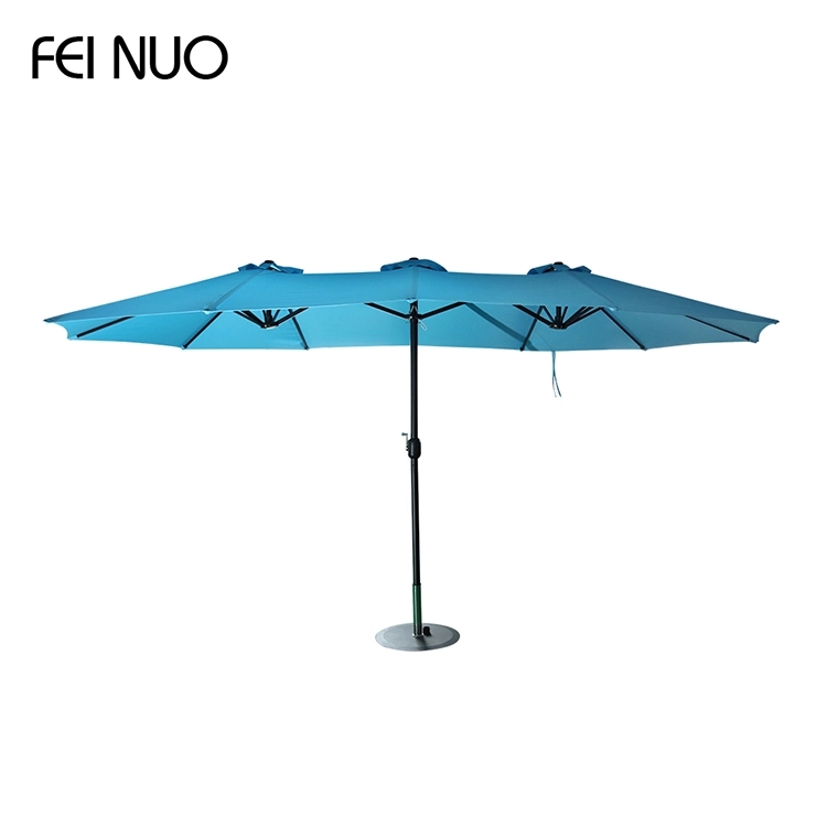 large double sided sunshade garden umbrella 
