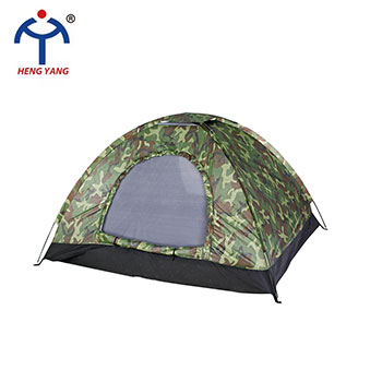 2*1.5m 1 to 2person outdoor pop up camping tent with camouflage color