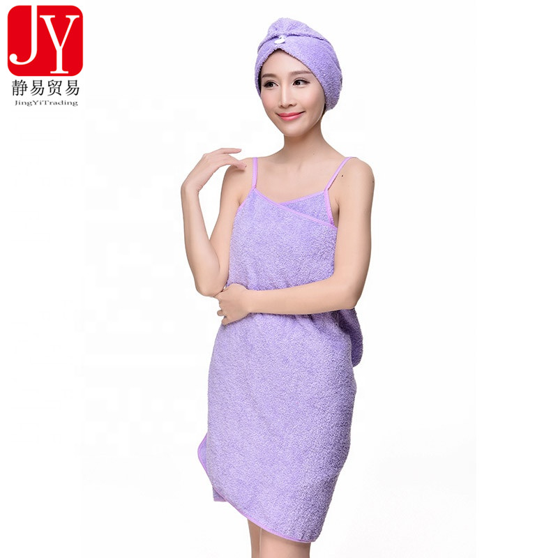 Hot sale super absorbent water microfiber bath skirt with logo design