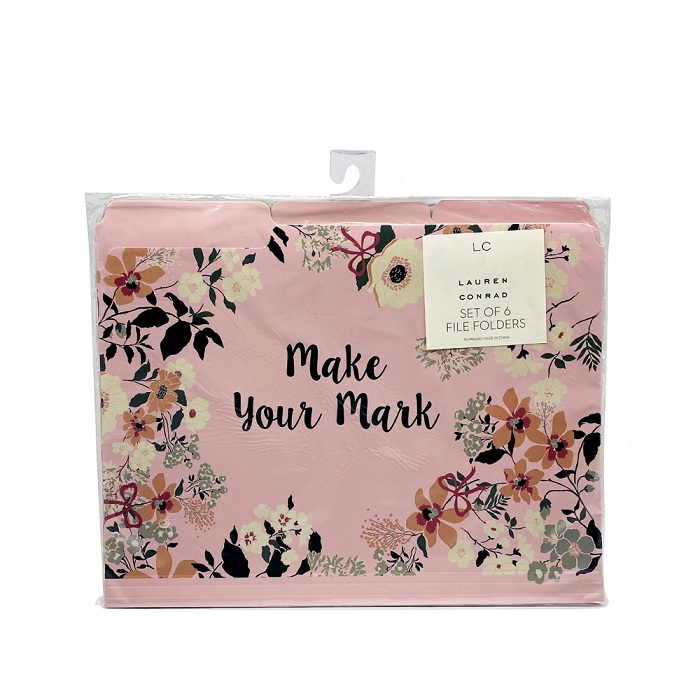 A4 size custom logo wholesale paper file folder