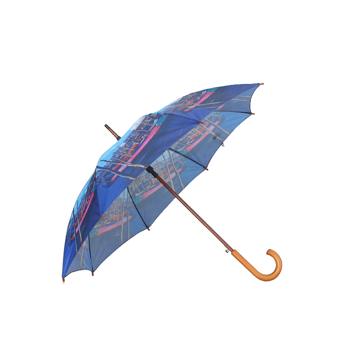 WOOD UMBRELLA PROMOTION UMBRELLA 