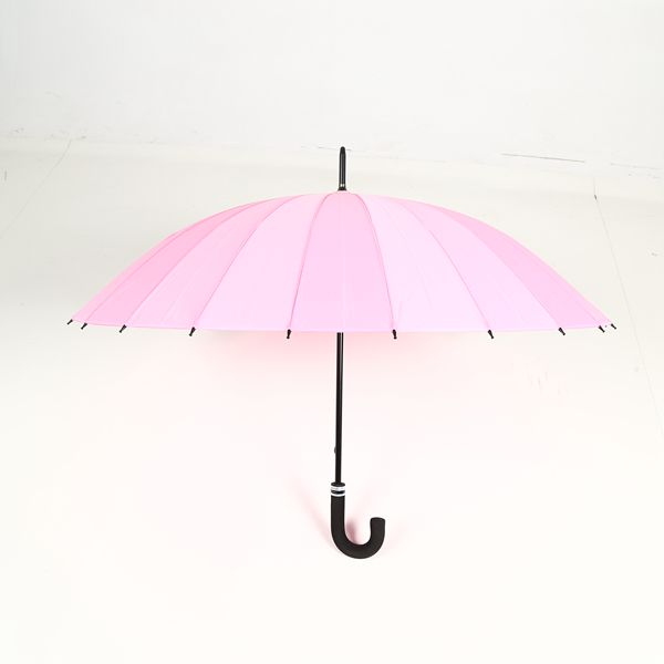 23inches 24ribs big size manual straight umbrella