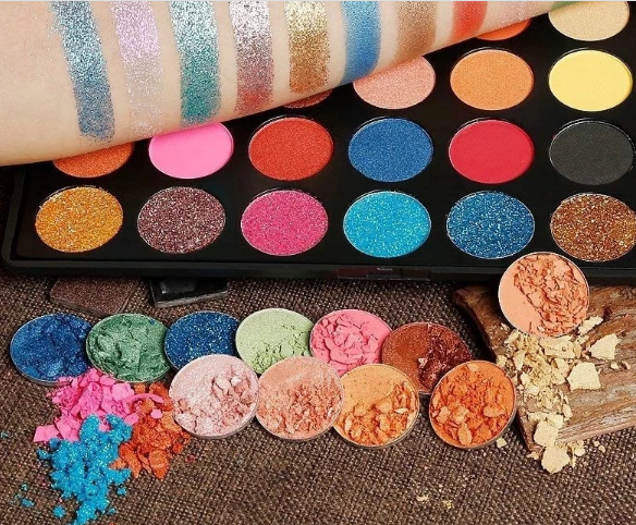 igh pigment eyeshadow lady cosmetic 