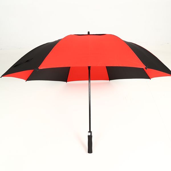 29inches 8ribs double layers golf automatic straight umbrella