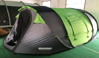 outdoor camping pop up tent eco-friendly waterproof polyester  one touch tent for 2-4 person