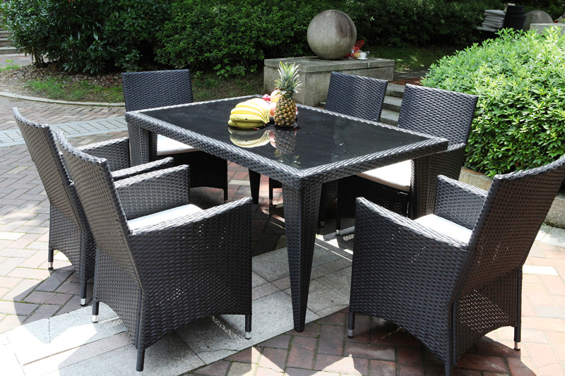 Rattan table set TYT-R-T011