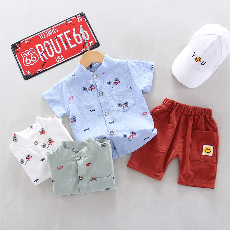 X4134 bicycle shirt short-sleeve suit