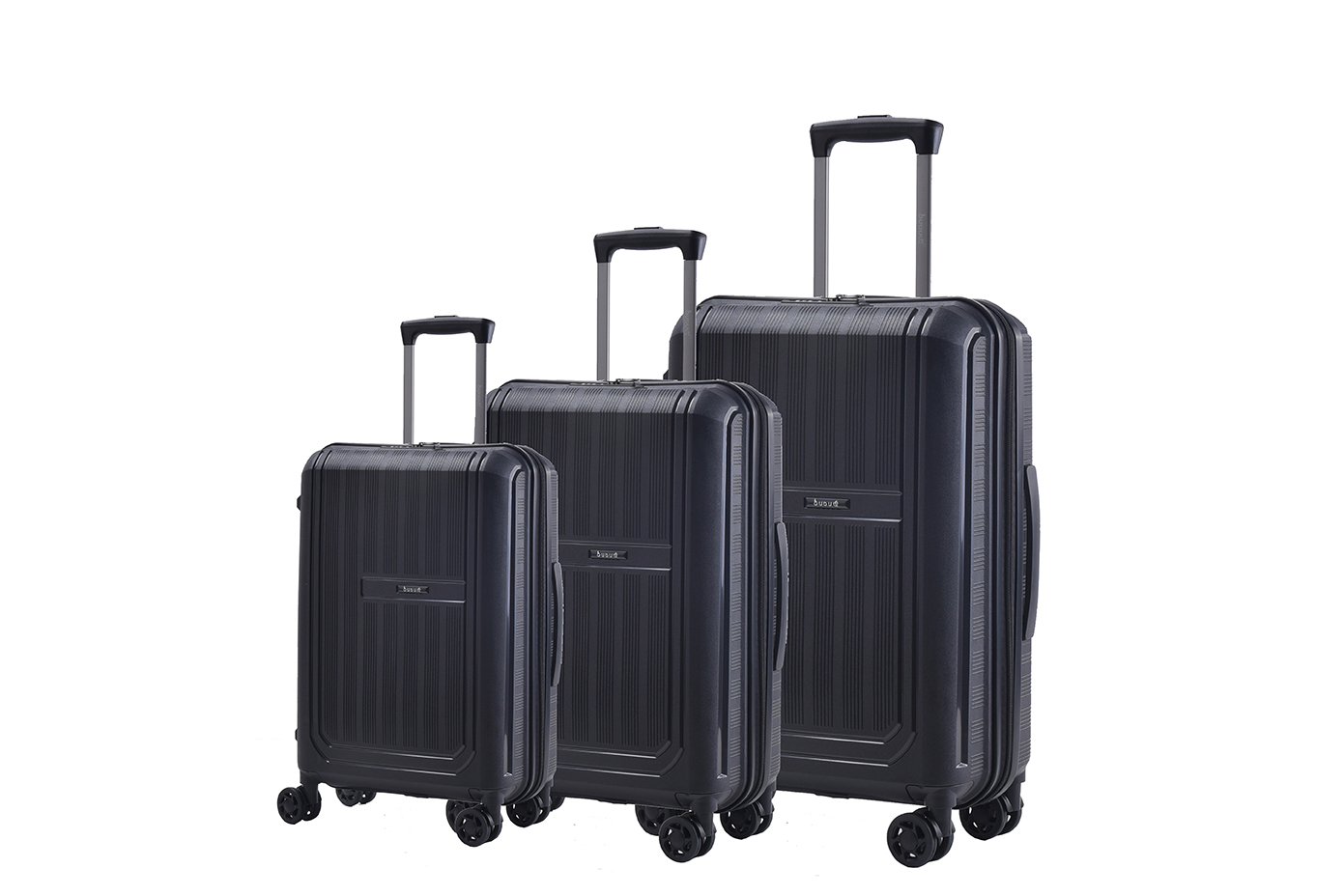 ZIPPER TROLLEY CASE SET